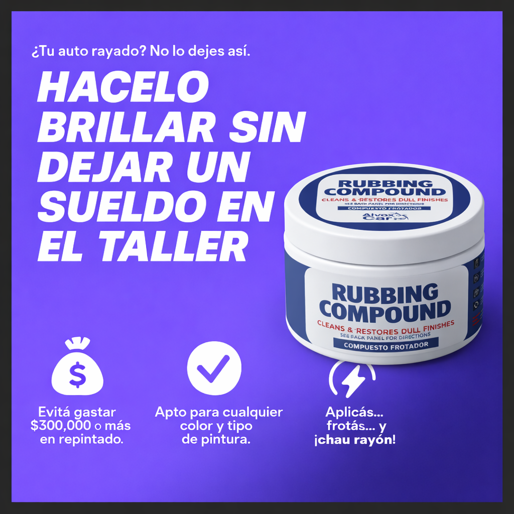 Rubbing Remover G3™ 2x1 - Removedor de Rayones Premium