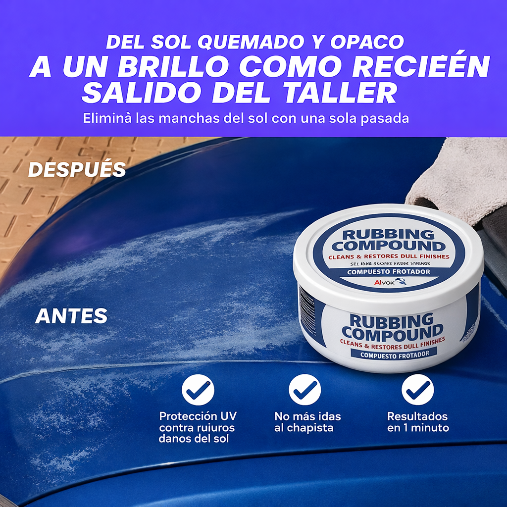 Rubbing Remover G3™ 2x1 - Removedor de Rayones Premium