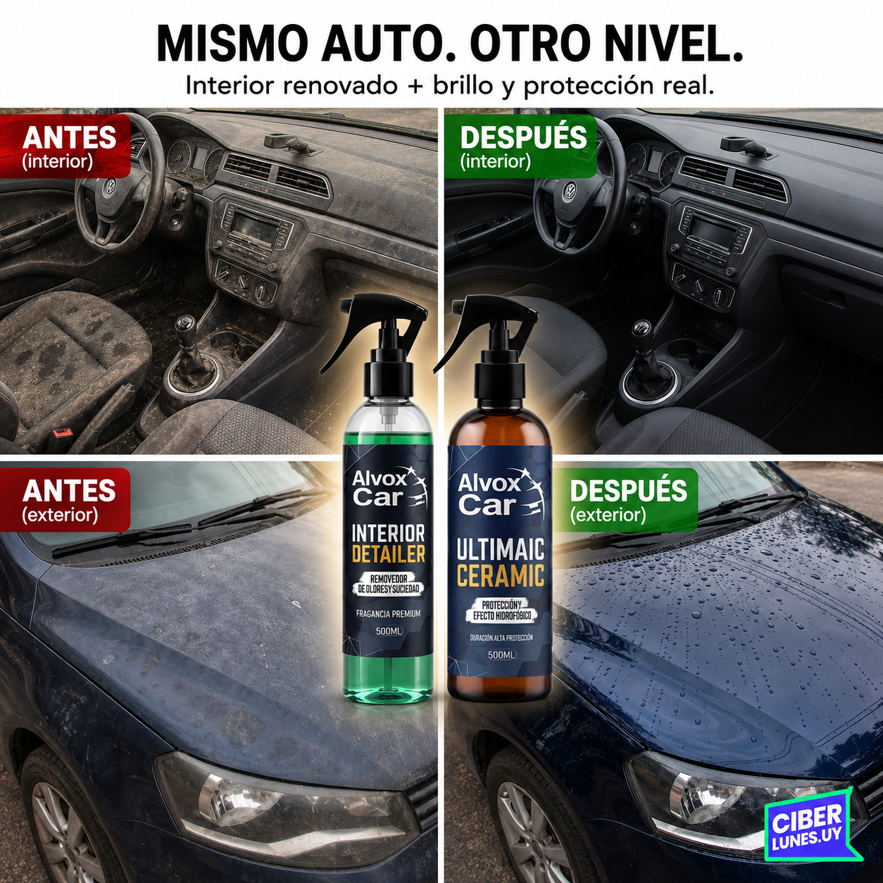 2x1 | Pack Interior Detailer + Ultimatic Ceramic G3™ | Deja tu auto 0km
