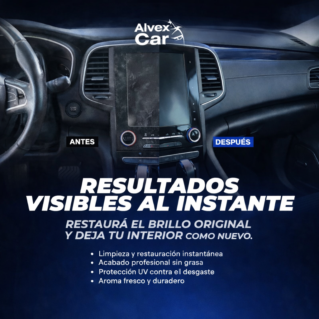 InteriorDetailer G3™ 2x1 -Restaurador de Interiores con Efecto Brillo Intenso