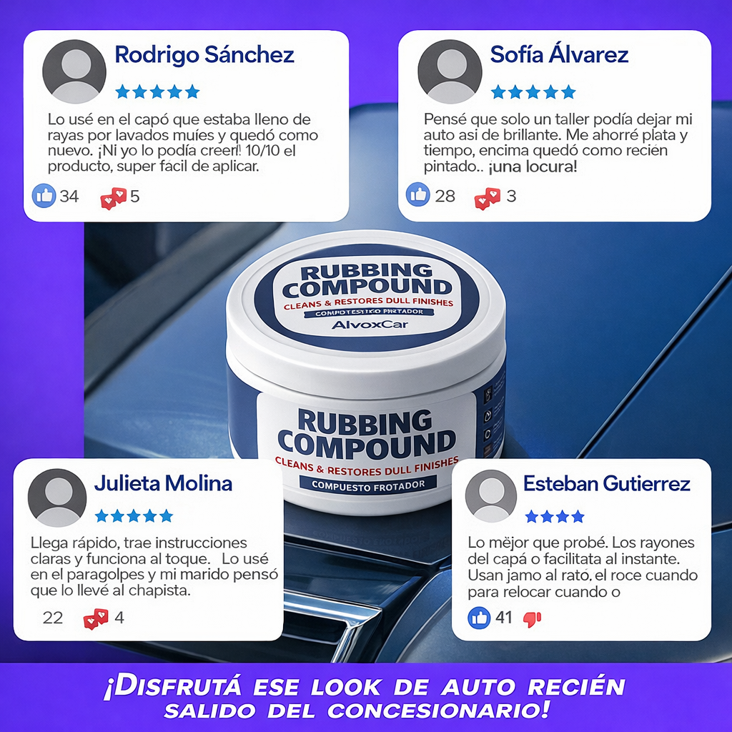 Rubbing Remover G3™ 2x1 - Removedor de Rayones Premium