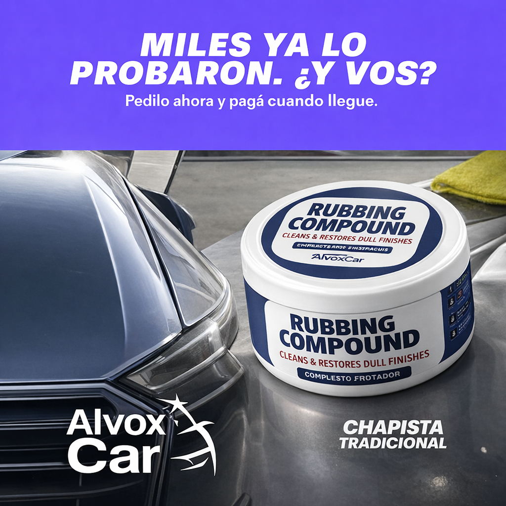 Rubbing Remover G3™ 2x1 - Removedor de Rayones Premium