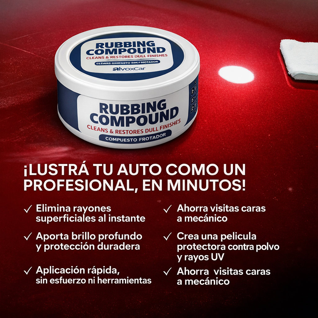Rubbing Remover G3™ 2x1 - Removedor de Rayones Premium