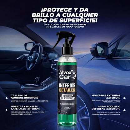 InteriorDetailer G3™ 2x1 -Restaurador de Interiores con Efecto Brillo Intenso