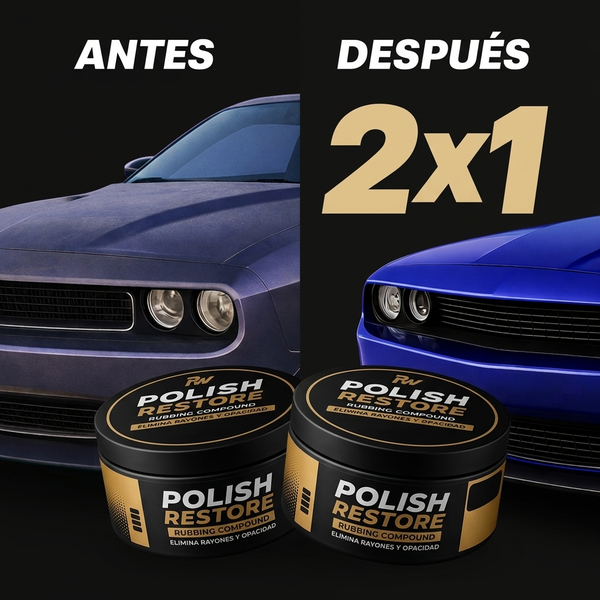Polish Restore G3™ 2x1 - Removedor de Rayones Premium